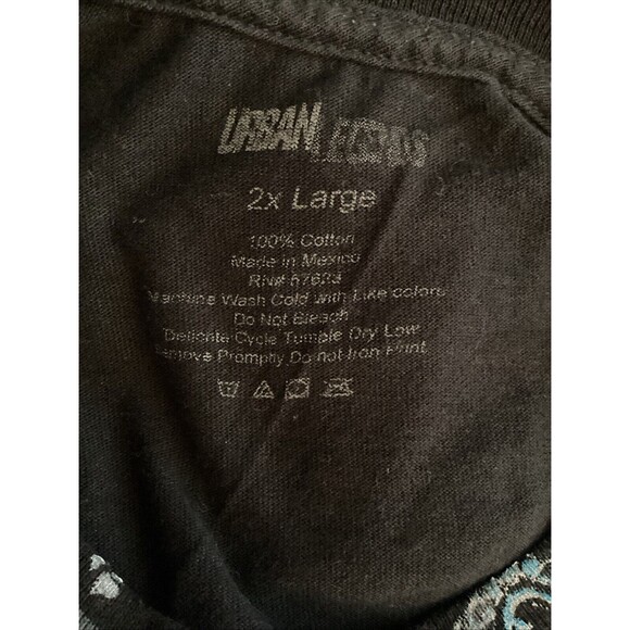 Y2K Urban Legends Cyber Grunge T Shirt 2XL Wings Mall Goth Affliction Style - Picture 3 of 10